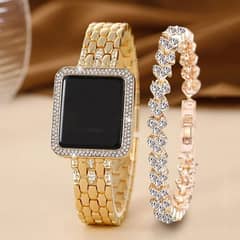 Diamond Fancy Girls Watch